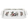 Portmeirion Holly and Ivy Sandwich Tray with Handles