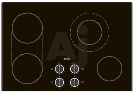 Bosch : 30 inch Smoothtop Electric Cooktop : Stainless Steel Trim by Bosch