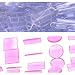 Acrylic Beaded Door Curtain, Medium Geometric Shaped Beads - Choice of 2 Designs