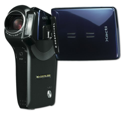 Sanyo Xacti CG6 6MP MPEG-4 Flash Memory Digital Camcorder (Blue)