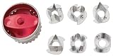 Wilton 7 Piece Round Linzer Cutter Set