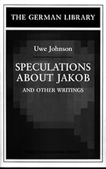 Speculations About Jakob and Other Writings (German Library)
