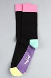 Happy Socks The Five Colour Socks in Black Combo,Socks for Men