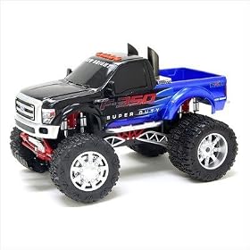 1:10 Scale Radio Control Vehicle 9.6V Ford F-350 Super Duty Dually (Assorted Colors) from Toy R/C
