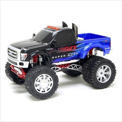 1:10 Scale Radio Control Vehicle 9.6V Ford F-350 Super Duty Dually (Assorted Colors)