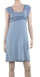 WIDE STRAP EMPIRE DRESS
