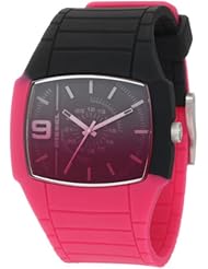 Diesel Womens DZ1425 Color Domination Pink and Black Analog Watch