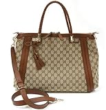 GUCCI グッチ BELLA ベラ GGキャンバス リボンタッセルチャーム付 ミディアム ショルダー・トートバッグ ベージュ/ライトブラウン 269946 FWCGG 8526