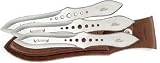 Sporting Goods : Competition Thrower Triple Set, 12 in., Leather Sheath