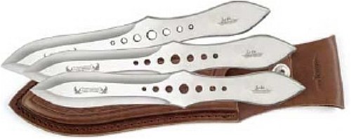Competition Thrower Triple Set, 12 in., Leather Sheath
