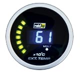 Produkt-Bild: Raid HP 660507 Zusatzinstrument Abgastemperaturanzeige Serie Night Flight Digital Blue