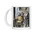 Engravers preparing books in China Photo Mugs