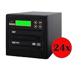 Acumen Disc 1 to 1 Single Target DVD CD Disc Duplicator Machine with 24x SATA SONY Burner Writer Drive (Standalone Audio Video Copy Duplication Device Unit)