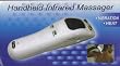 Handheld Infrared Massager - 3 Setting Levels w/ 2 Modes - Heat & Vibration