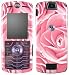 Pink Rose - Motorola SLVR L7 Cell Phone Protector Skin Decals - Faceplates