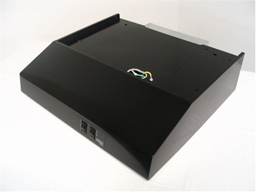 20 Slope Nose RV Range Hood Black Finish by Hengs International