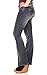 Angels Jeans Button Fly Double Scoop Bootcut Jeans
