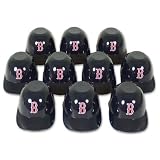 BOSTON RED SOX MINI BATTING HELMET ICE CREAM SNACK BOWLS 10PK