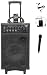 PYLE-PRO PWMA1090UI 800 Watt Wireless Rechargeable Portable PA System with iPhone/iPod Dock, FM/USB/SD, Handheld and Lavalier Mics PYLE-PRO PWMA1090UI 800 Watt Wireless Rechargeable Portable PA System with iPhone/iPod Dock, FM/USB/SD, Handheld and Lavalier Mics