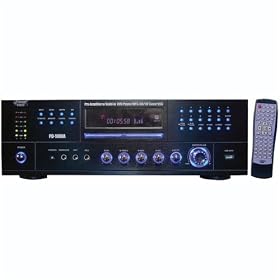 Pyle Home PD1000A 1000-Watt AM-FM Receiver with Built-in DVD/MP3/USB