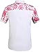 SSLR Men's Short Sleeve Flowered Button Down Shirts