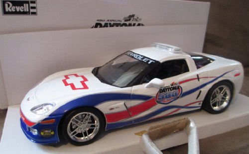#0980 Revell 2007 Corvette Official Daytona 500 Pace Car Plastic Promo Model-image
