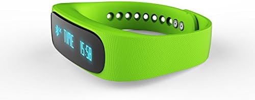 MINS NEW E02 Bluetooth Smart Sports Healthy Intelligent Wearable Bracelet Watch Wrist - Bluetooth Sync Smart Bracelet Sports Fitness Tracker Smart Wristband Water Resistant Tracker Bracelet Sleep Monitoring Anti-lost Smart Watch (Green)