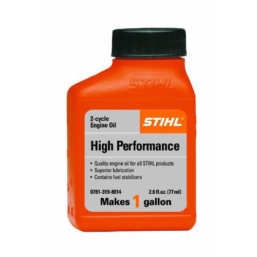 STIHL 0781 319 8008 2.6 Ounce High Performance 2 Cycle Engine Oil, 6 Pack