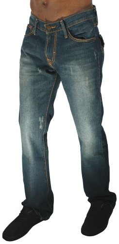 MONARCHY Revival Low Rise Boot Cut Denim Fashion 