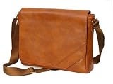 Cool Bananas OldSchool Class1 Ledertasche für Netbook bis 25,9 cm (10,2 Zoll) braun