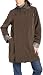 JONES NEW YORK Women's Faux Silk Short Raincoat W/Hood,British Tan,Medium