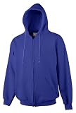 Zip Front Hooded Sweatshirt