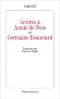 Lettres � Annie de P�ne et Germaine Beaumont