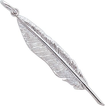 Childrens Toyshop  Jewelry : Feather Charm by Rembrandt Charms