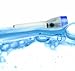 Life Gear LED Flashlight with Glow Handle, Emergency Flasher and Storage Compartment, BLUE
