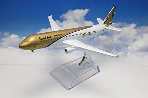 Airplane model die-cast / aircraft: Gulf Air Airlines Airbus A320