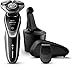 Philips Norelco Electric Shaver 5750, Wet & Dry, S5660/84, with Turbo+ mode, Precision Trimmer, and SmartClean
