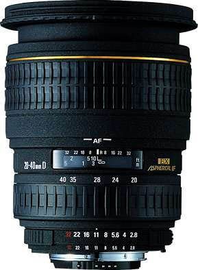 Sigma 20-40mm f/2.8 EX DG Aspherical Wide Angle Zoom Lens for Nikon SLR Cameras