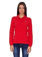 La Española Polo Mujer Manga Larga (Rojo)