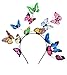 Butterfly Fascinator Hat Monarch Derby Headband Festival Crown Halloween Costume Bohemian Wedding Headpiece (B-Colorful)