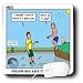 Rich Diesslins Funny KNOTS Scouting Cartoons - Follow BSA Safe Swim Defense - Mouse Pads