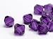 K&uuml;che & Haushalt : Glasperlen zum Auffädeln von Swarovski Doppelkegel 4mm (Purple Velvet), 96 Stück