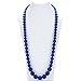 Consider It Maid Silicone Teething Necklace for Mom to Wear - FREE E-BOOK - BPA FREE and FDA Approved - Limited (Navy)