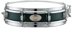 Pearl S1330B, 13x3-inch Steel Piccolo Snare Drum, Black Lacquer Shell