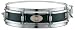 Pearl S1330B, 13x3-inch Steel Piccolo Snare Drum, Black Lacquer Shell