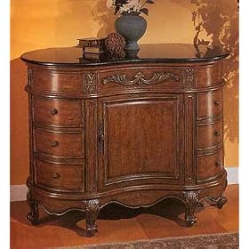Hardwood And Veneer Vestibule Console Cabinet by 