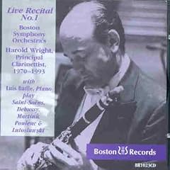 Harold Wright - Recital, Vol.1