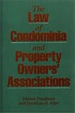The Law of Condominia and Property Owners' Associations