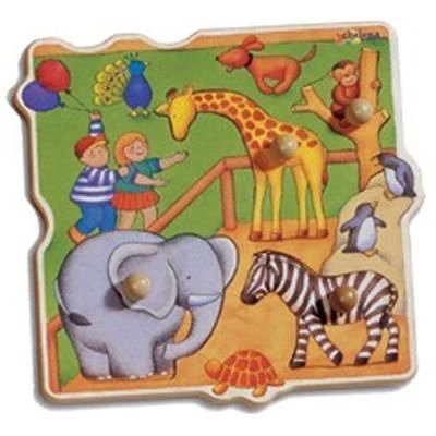 Childrens Toyshop  Toys : Chelona - Zoo Playtray Puzzle