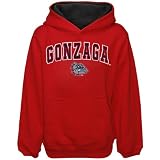 NCAA Gonzaga Bulldogs Youth Red Automatic Hoody Sweatshirt